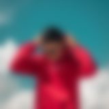 Hoodie in Red
