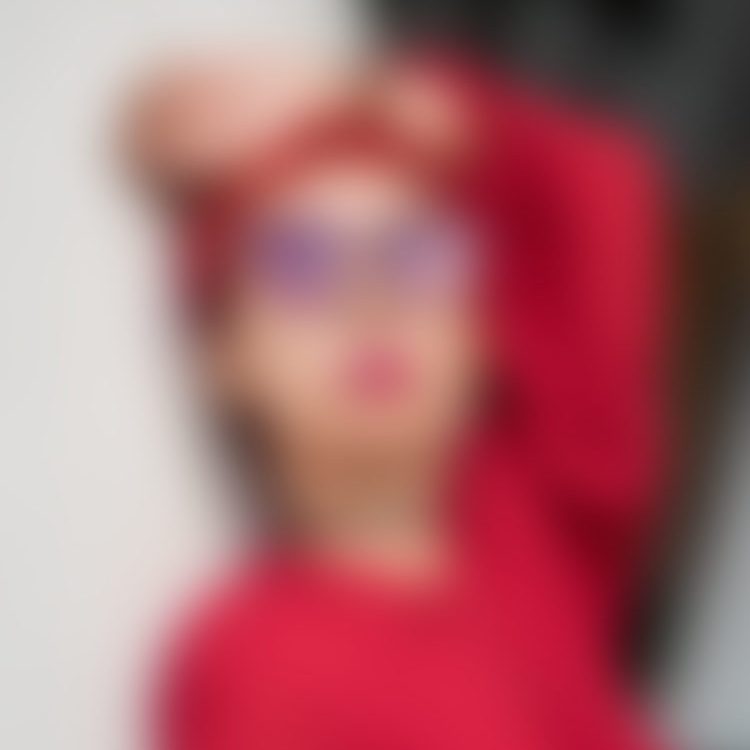 Round Purple Sunglasses